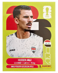 Panini FIFA WM 2026 United - IRQ 4 - Hussein Ali