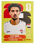 Panini FIFA WM 2026 United - IRQ 9 - Zidane Iqbal