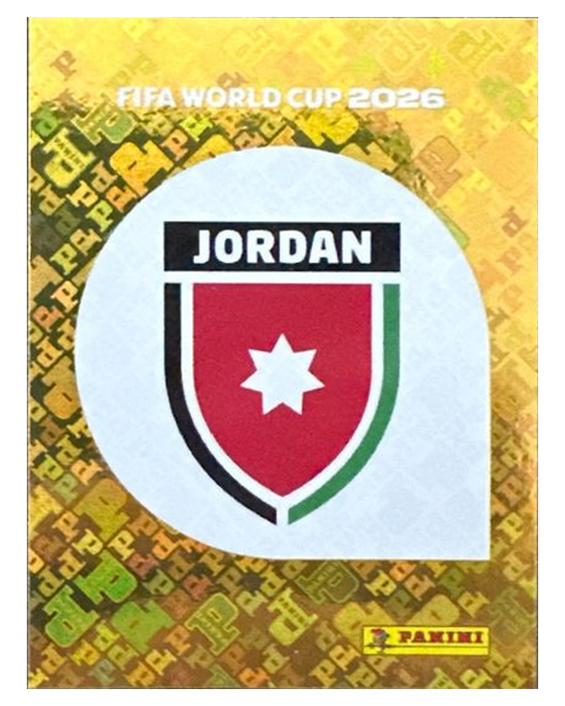 Panini FIFA WM 2026 United - JOR 1 - Team Logo