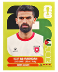 Panini FIFA WM 2026 United - JOR 10 - Nizar Al-Rashdan
