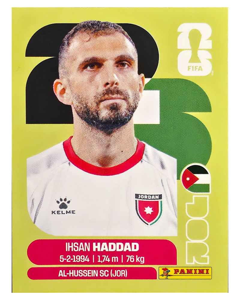 Panini FIFA WM 2026 United - JOR 3 - Ihsan Haddad