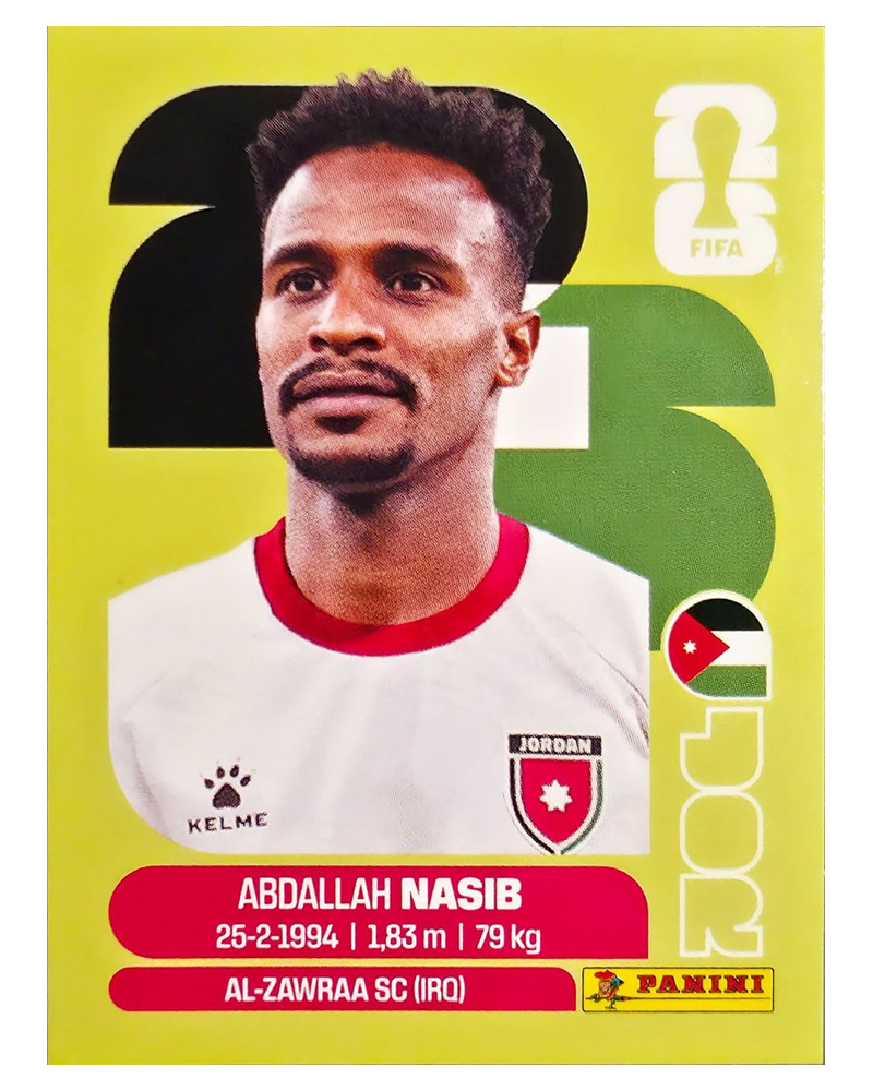 Panini FIFA WM 2026 United - JOR 6 - Abdallah Nasib