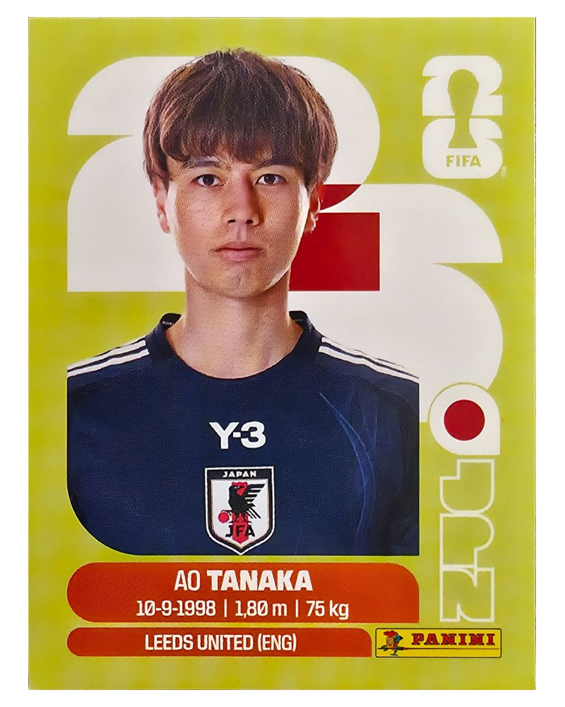 Panini FIFA WM 2026 United - JPN 10 - Ao Tanaka