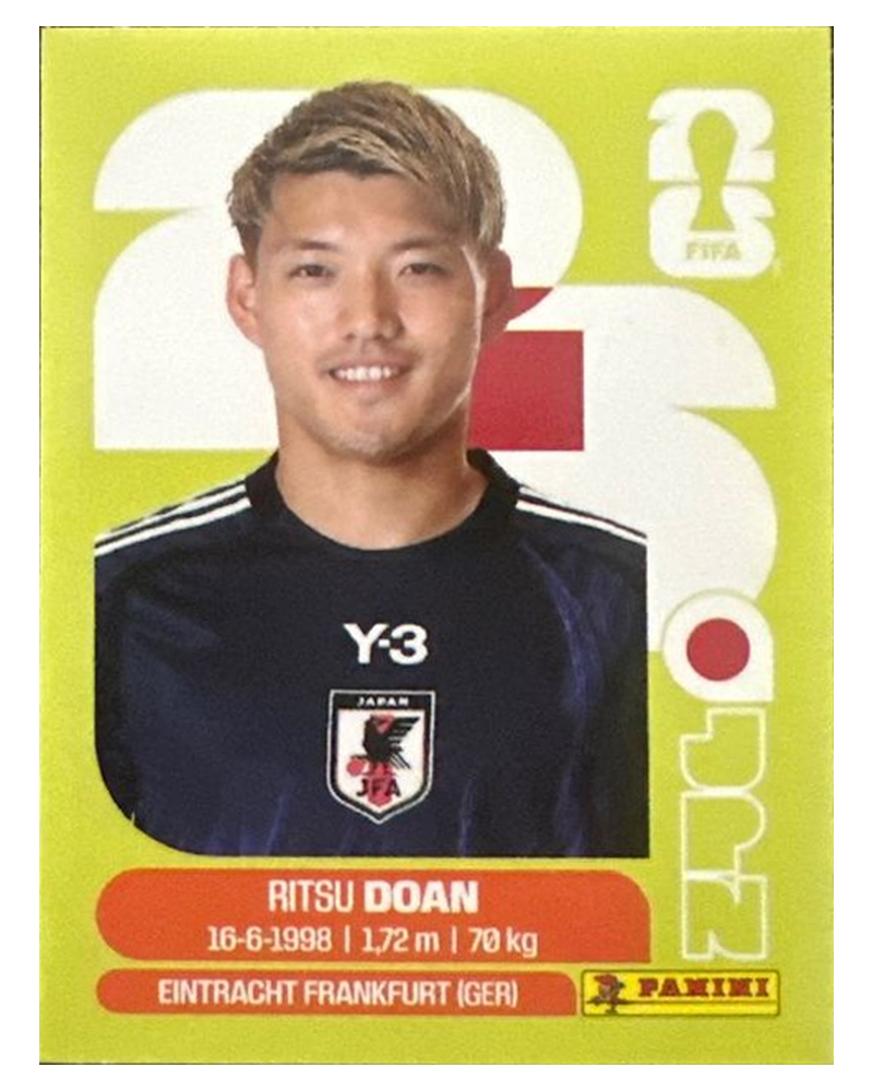 Panini FIFA WM 2026 United - JPN 14 - Ritsu Doan