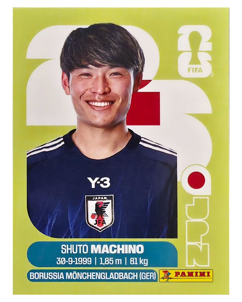 Panini FIFA WM 2026 United - JPN 17 - Shuto Machino