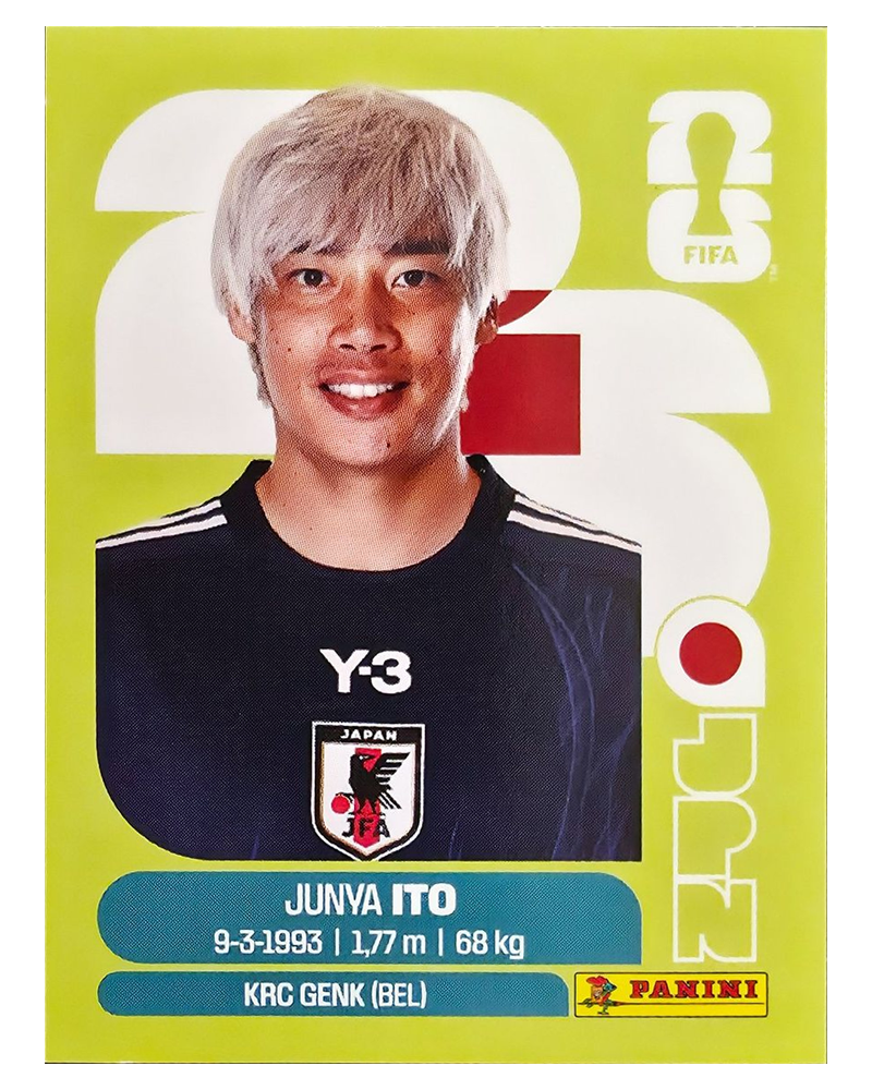 Panini FIFA WM 2026 United - JPN 18 - Junya Ito