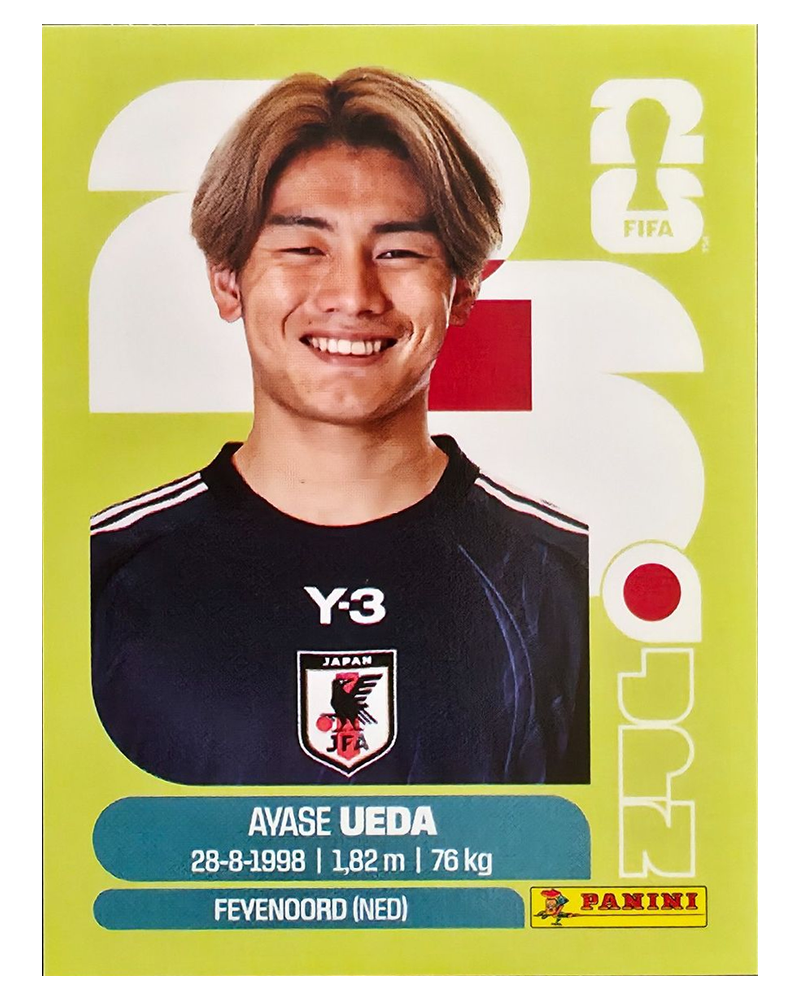 Panini FIFA WM 2026 United - JPN 20 - Ayase Ueda
