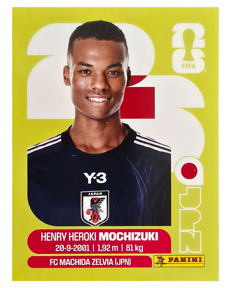 Panini FIFA WM 2026 United - JPN 3 - Henry Heroki Mochizuki
