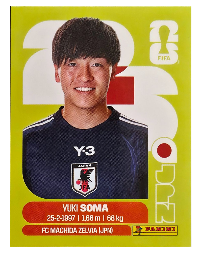 Panini FIFA WM 2026 United - JPN 9 - Yuki Soma