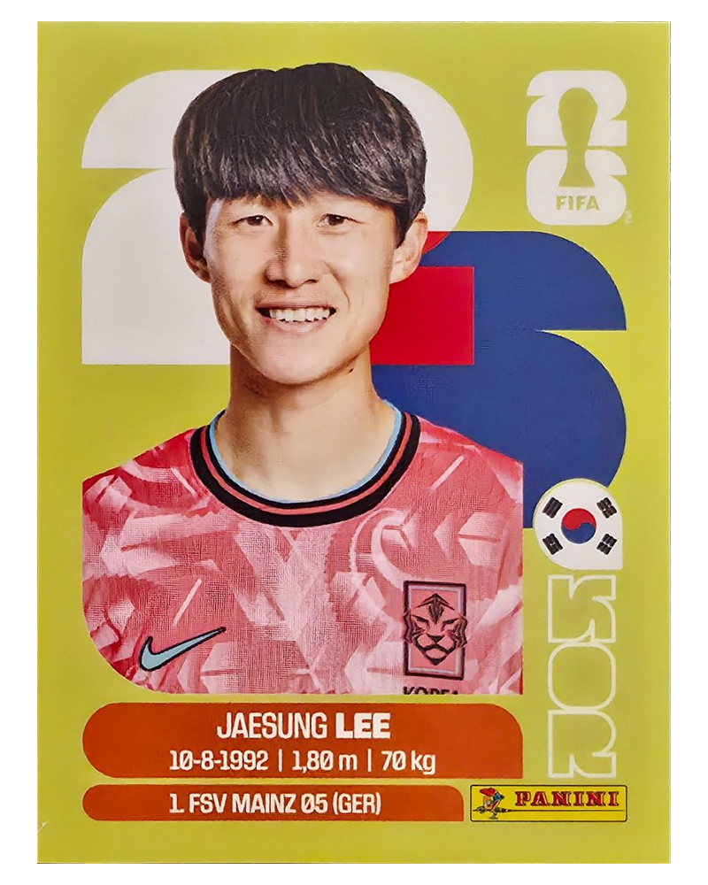 Panini FIFA WM 2026 United - KOR 10 - Jae-sung Lee