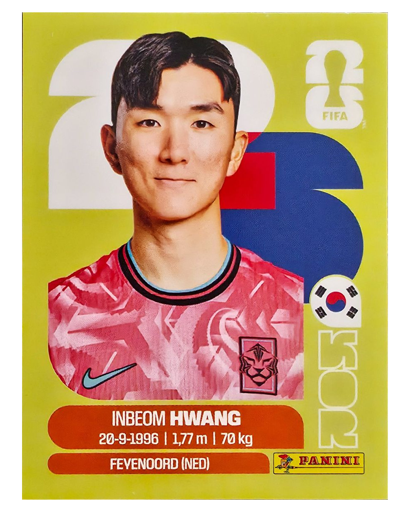 Panini FIFA WM 2026 United - KOR 11 - In-beom Hwang