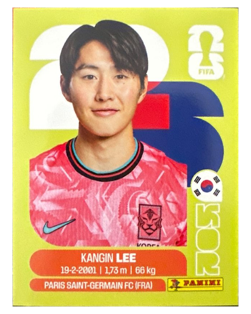 Panini FIFA WM 2026 United - KOR 12 - Kang-in Lee