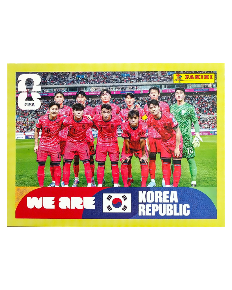 Panini FIFA WM 2026 United - KOR 13 - Team Photo