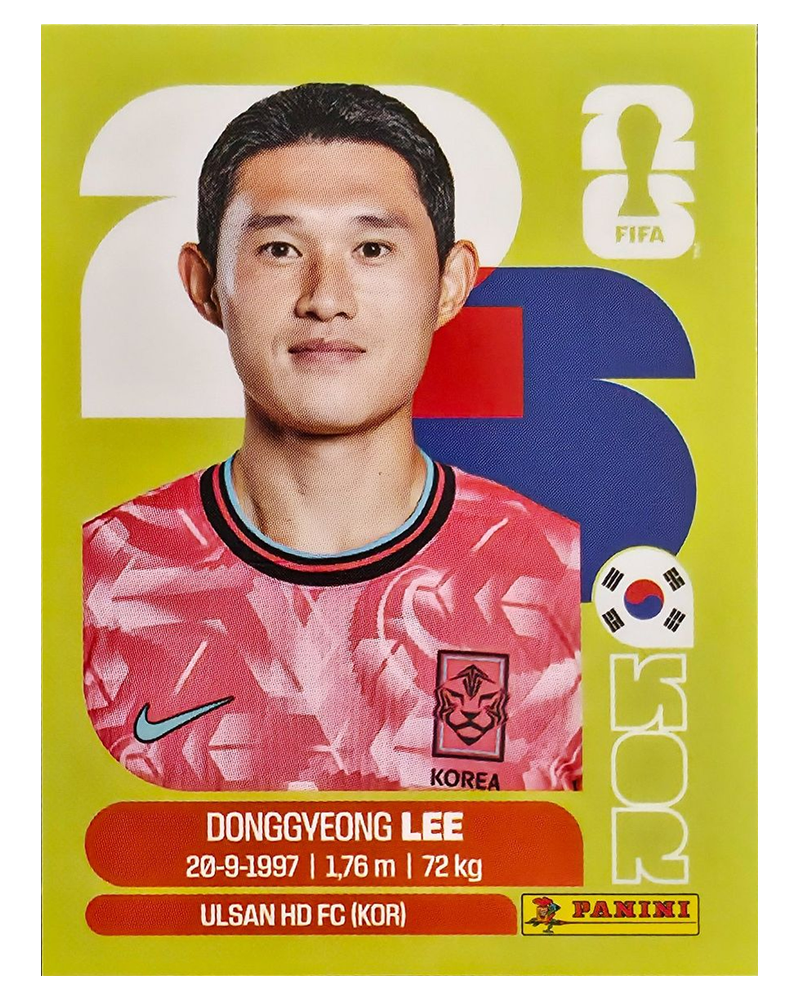 Panini FIFA WM 2026 United - KOR 16 - Dongg-yeong Lee