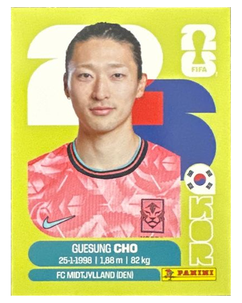 Panini FIFA WM 2026 United - KOR 17 - Gue-sung Cho