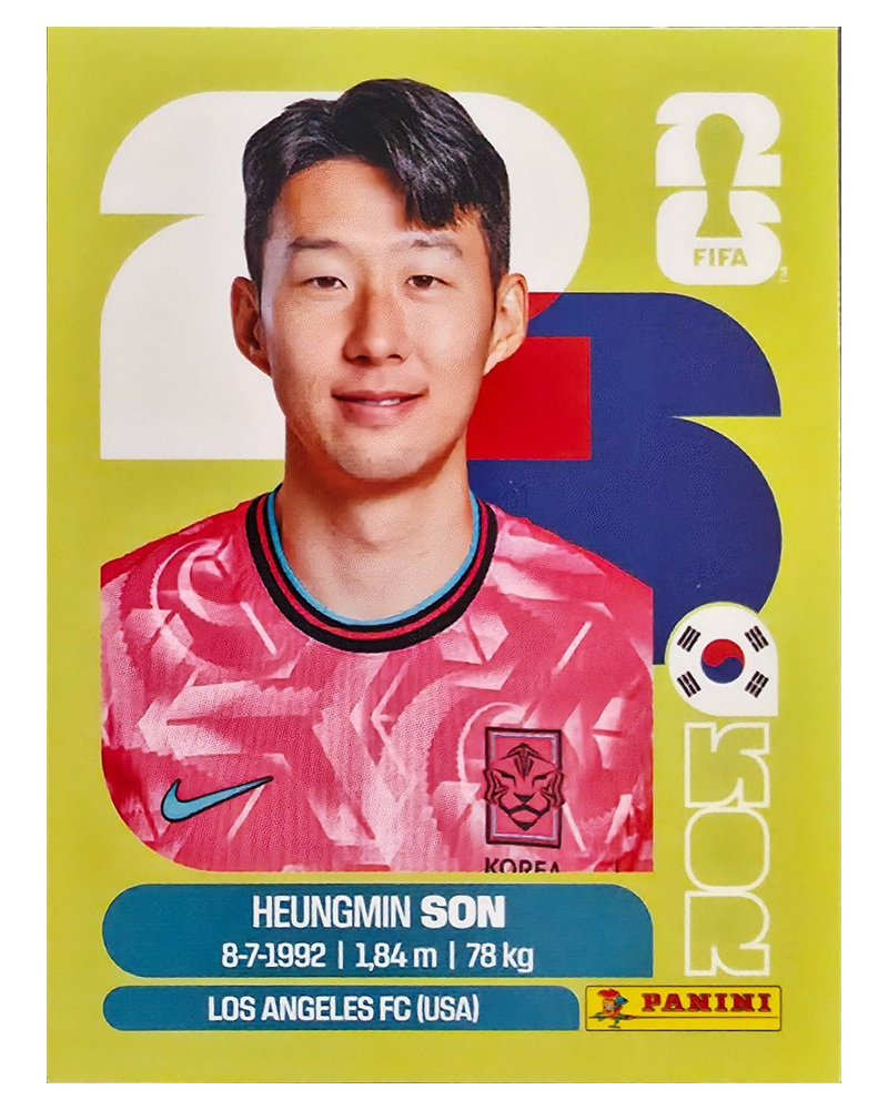 Panini FIFA WM 2026 United - KOR 18 - Heung-min Son
