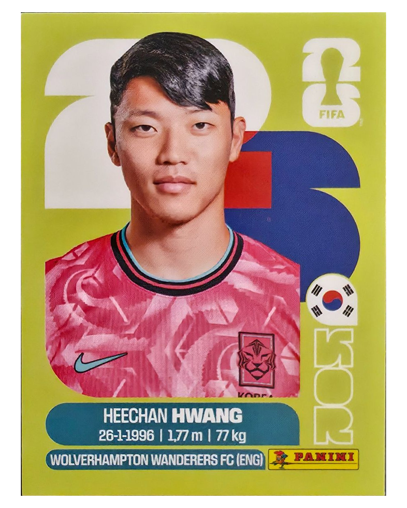 Panini FIFA WM 2026 United - KOR 19 - Hee-chan Hwang