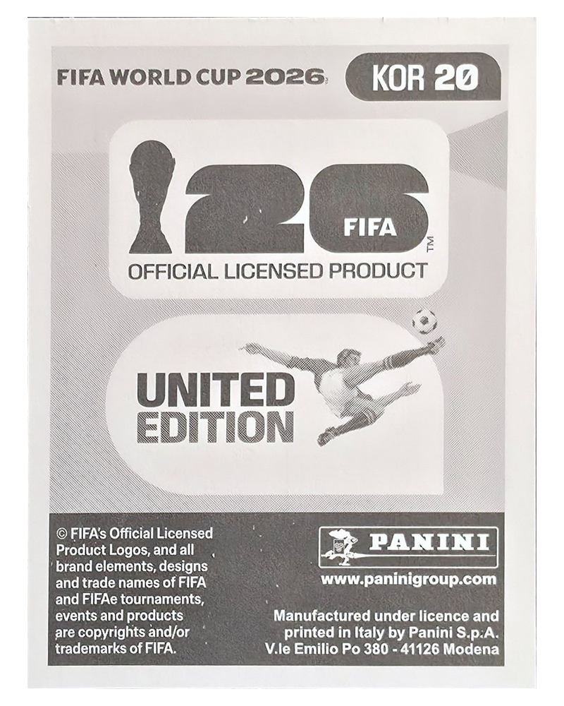 Panini FIFA WM 2026 United - KOR 20 - Hyeon-Gyu Oh