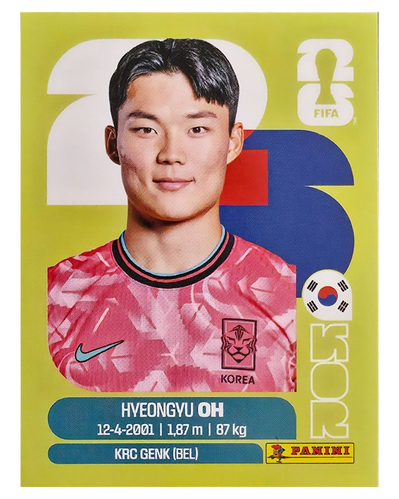 Panini FIFA WM 2026 United - KOR 20 - Hyeon-Gyu Oh