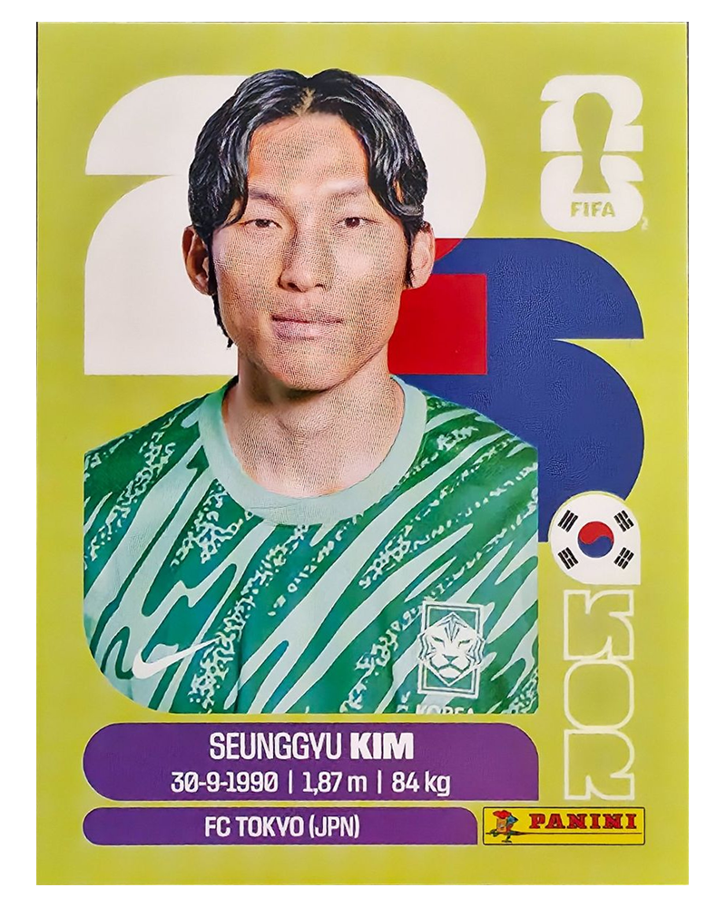 Panini FIFA WM 2026 United - KOR 3 - Seung-Gyu Kim