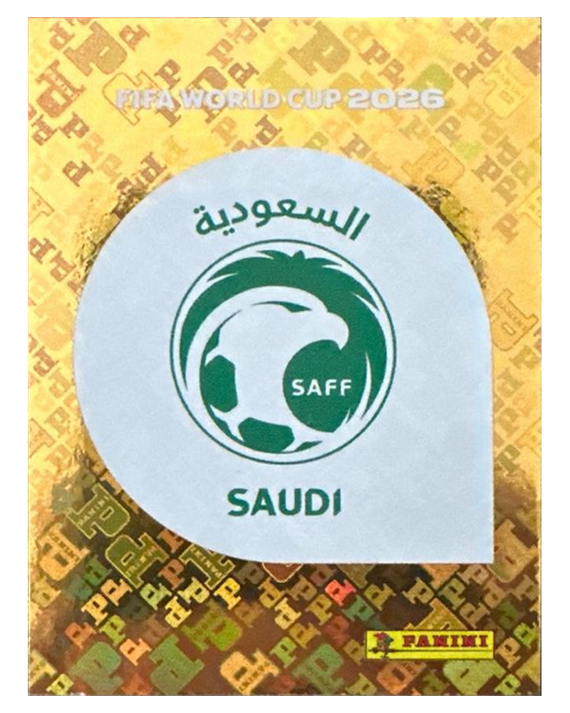 Panini FIFA WM 2026 United - KSA 1 - Team Logo