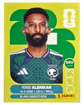 Panini FIFA WM 2026 United - KSA 18 - Feras Akbrikan