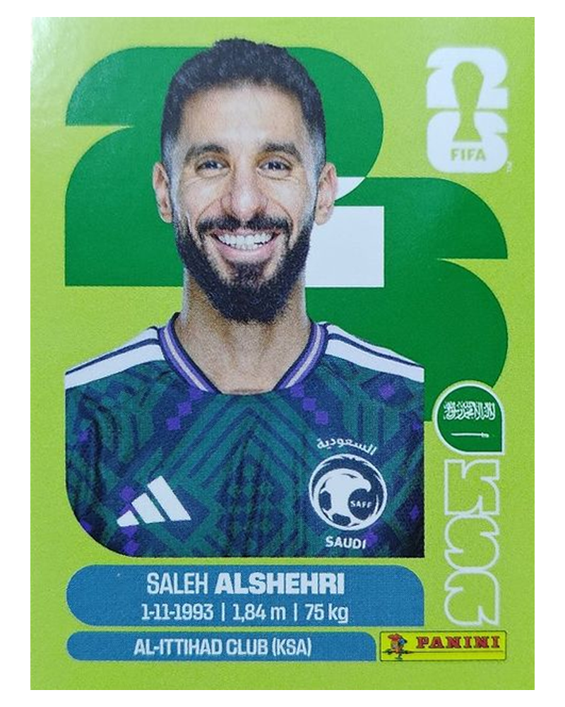 Panini FIFA WM 2026 United - KSA 19 - Saleh Alshehri