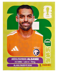 Panini FIFA WM 2026 United - KSA 3 - Abdulrahman Al-Sanbi