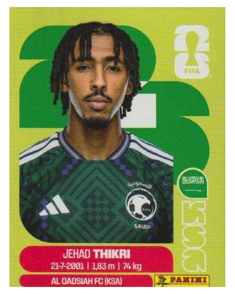 Panini FIFA WM 2026 United - KSA 6 - Jihad Thakri