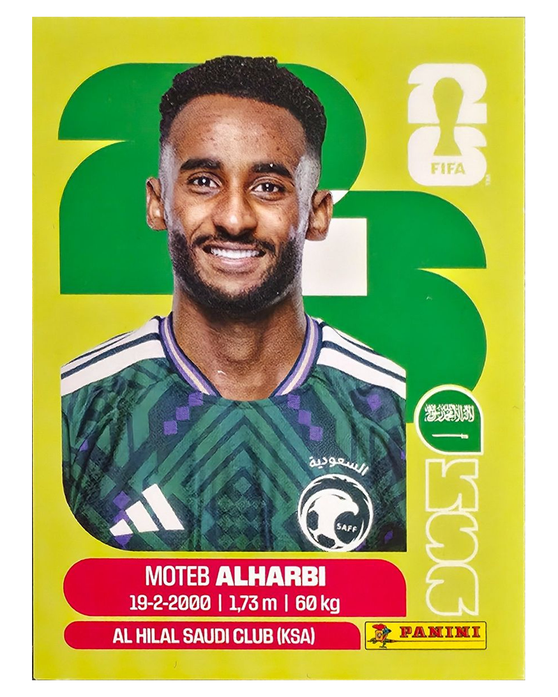 Panini FIFA WM 2026 United - KSA 7 - Moteb Al-Harbi
