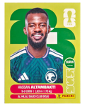 Panini FIFA WM 2026 United - KSA 8 - Hassan Altambakti