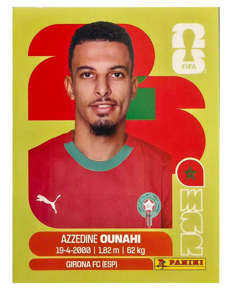 Panini FIFA WM 2026 United - MAR 11 - Azzedine Ounahi