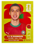 Panini FIFA WM 2026 United - MAR 14 - Bilal El Khannouss