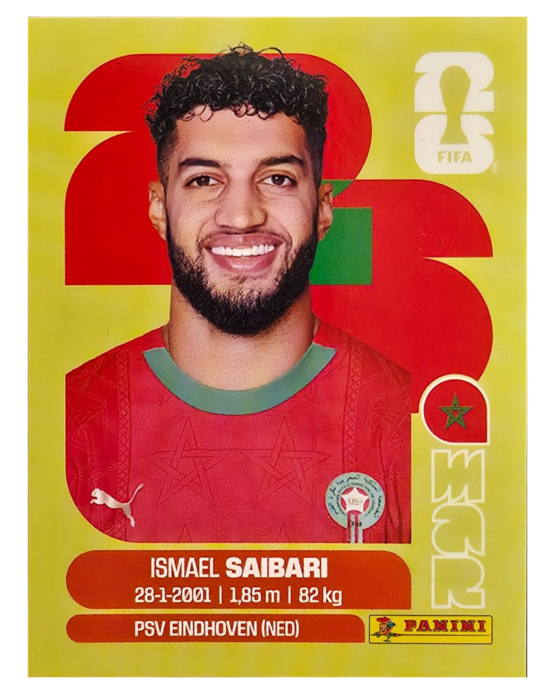 Panini FIFA WM 2026 United - MAR 15 - Ismael Saibari