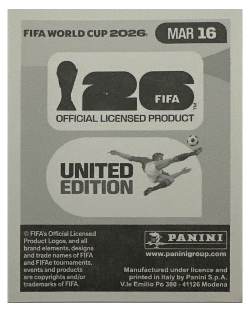 Panini FIFA WM 2026 United - MAR 16 - Youssef En-Nesyri