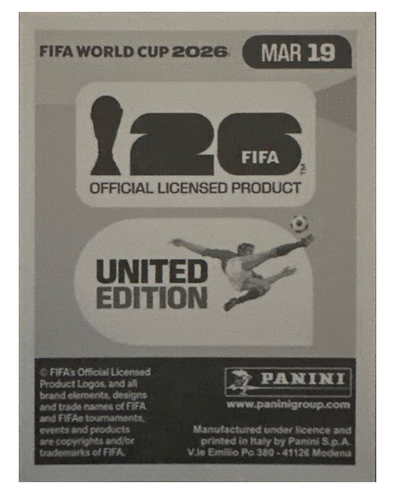 Panini FIFA WM 2026 United - MAR 19 - Brahim Diaz