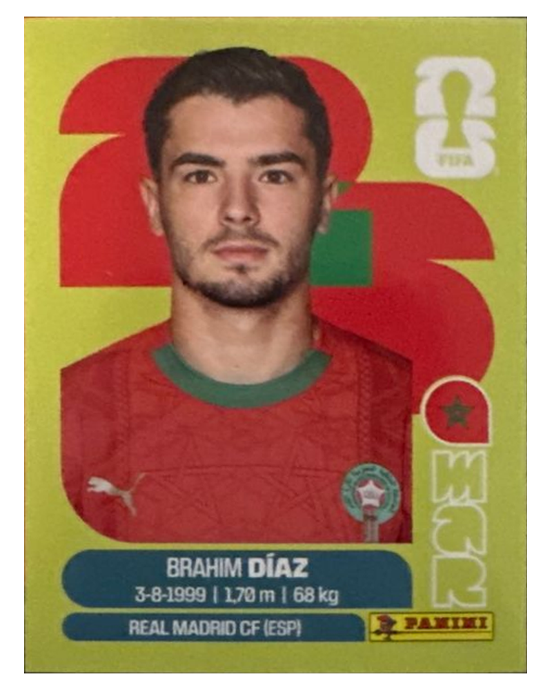 Panini FIFA WM 2026 United - MAR 19 - Brahim Diaz
