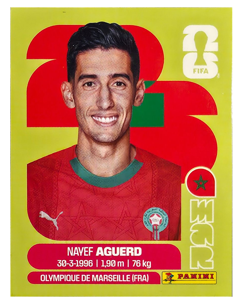 Panini FIFA WM 2026 United - MAR 6 - Nayef Aguerd