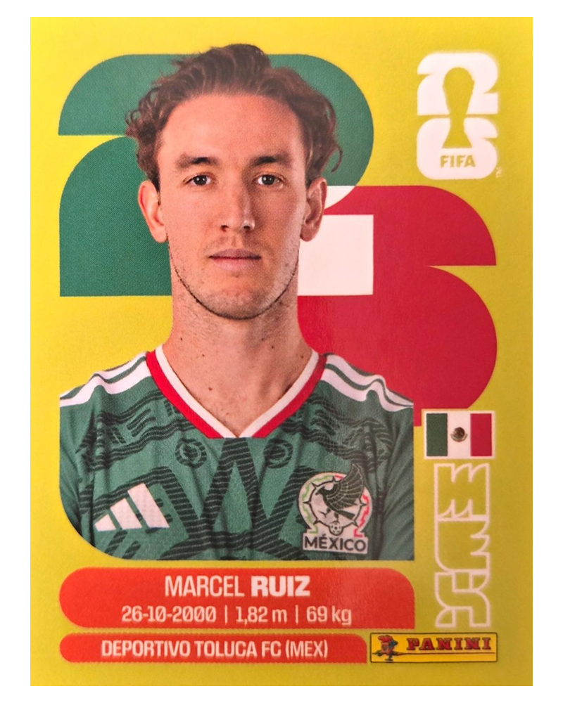 Panini FIFA WM 2026 United - MEX 12 - Marcel Ruiz