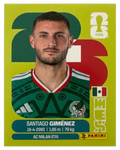 Panini FIFA WM 2026 United - MEX 16 - Santiago Giménez