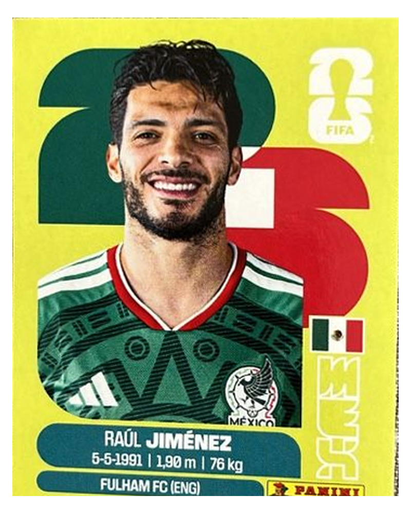 Panini FIFA WM 2026 United - MEX 17 - Raúl Jiménez