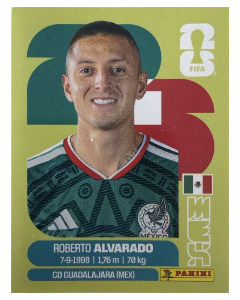 Panini FIFA WM 2026 United - MEX 19 - Roberto Alvarado