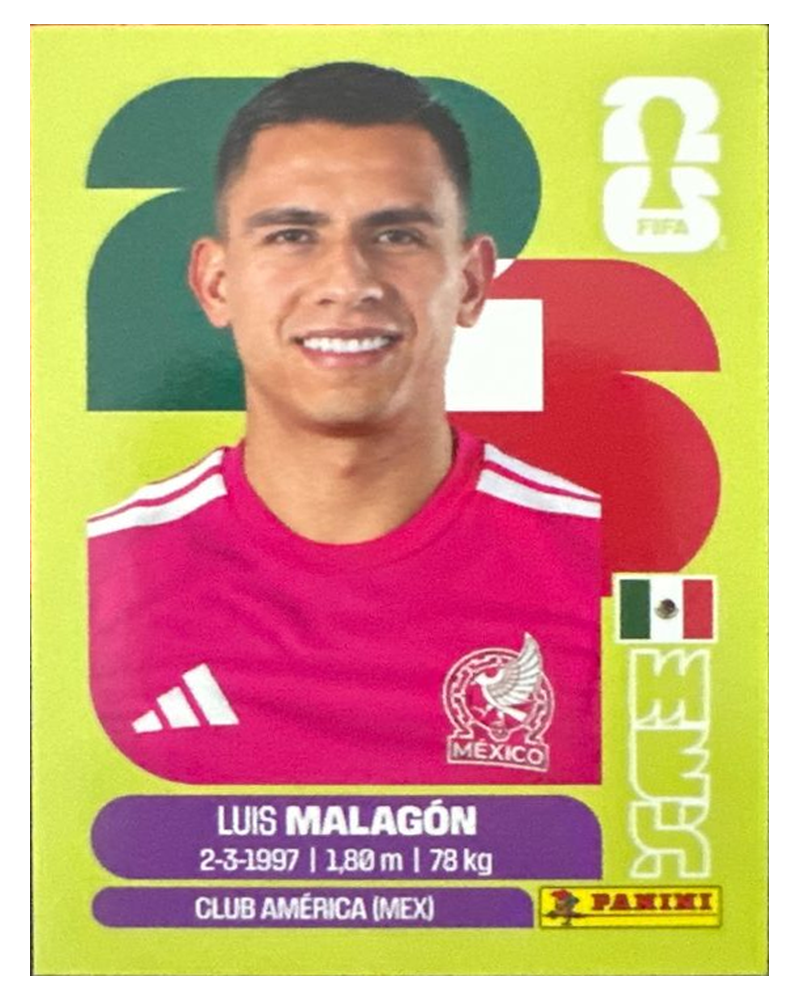 Panini FIFA WM 2026 United - MEX 2 - Luis Malagón
