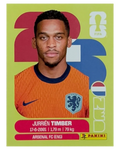 Panini FIFA WM 2026 United - NED 5 - Jurrien Timber