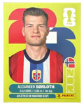 Panini FIFA WM 2026 United - NOR 16 - Alexander Sørloth