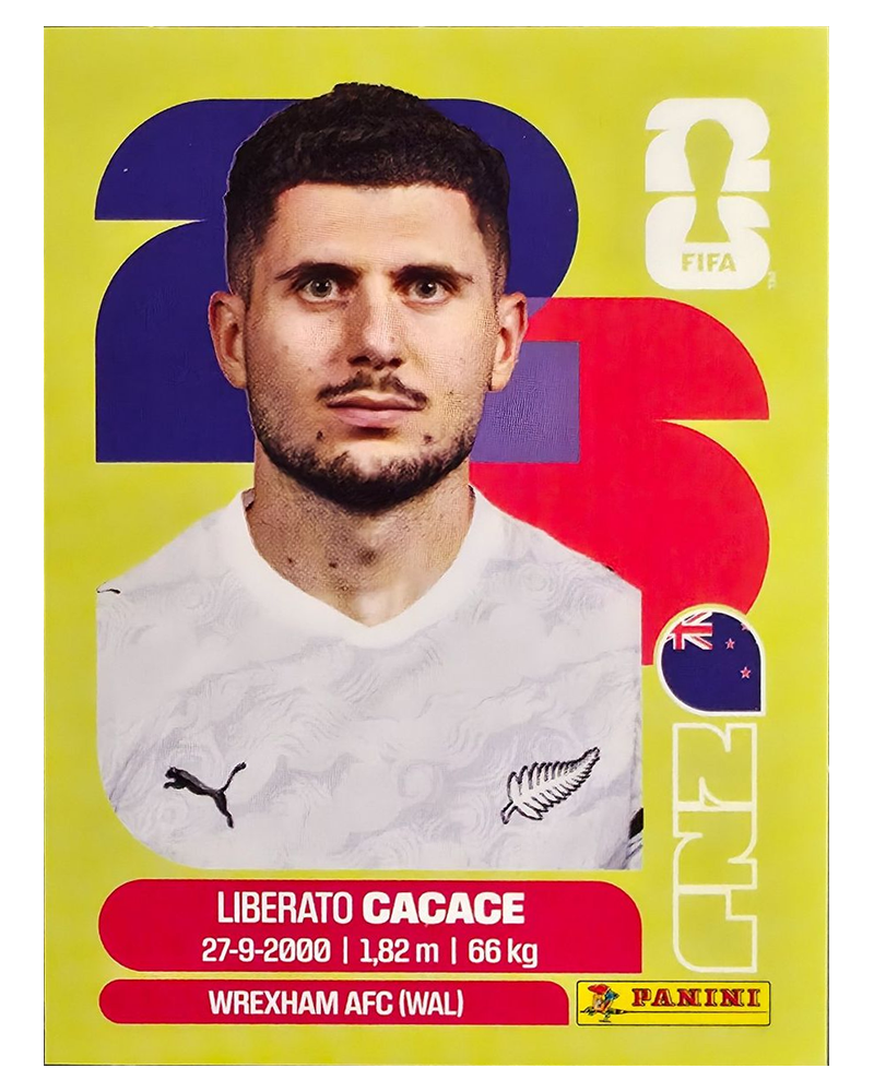 Panini FIFA WM 2026 United - NZL 5 - Liberato Cacace