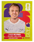 Panini FIFA WM 2026 United - NZL 8 - Francis de Vries