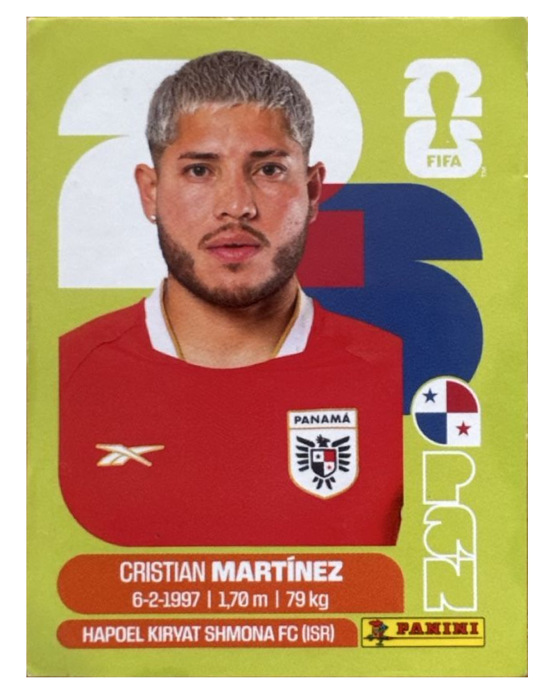 Panini FIFA WM 2026 United - PAN 10 - Cristian Martinez