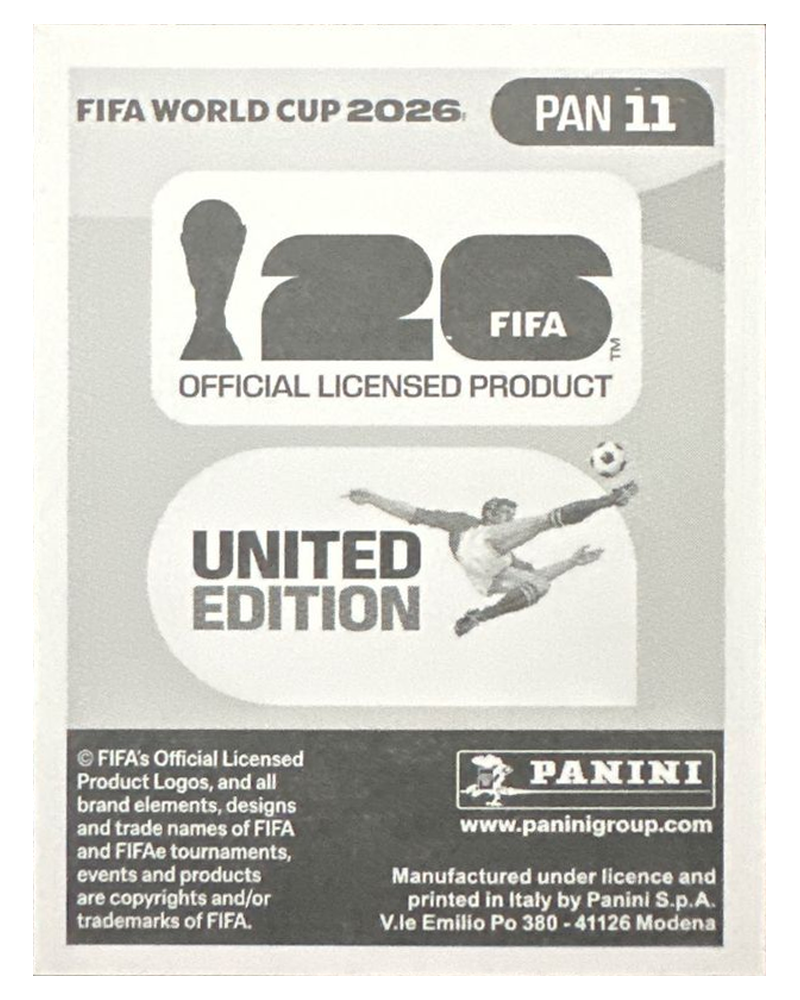 Panini FIFA WM 2026 United - PAN 11 - Aníbal Godoy