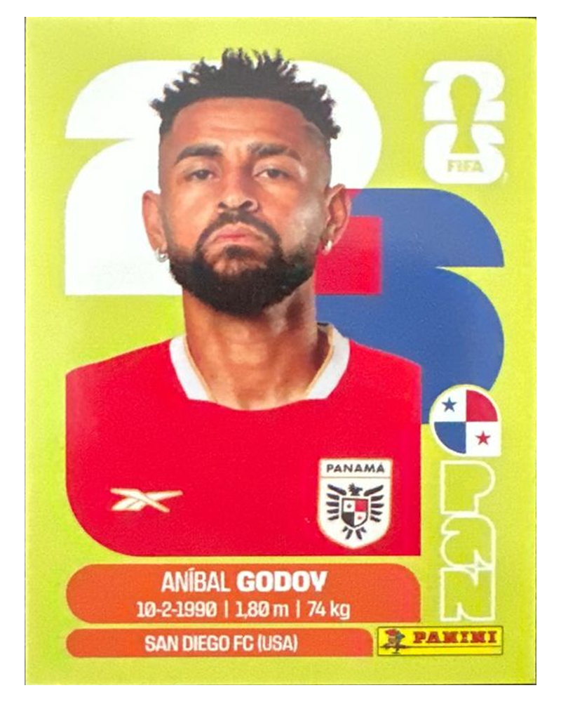 Panini FIFA WM 2026 United - PAN 11 - Aníbal Godoy